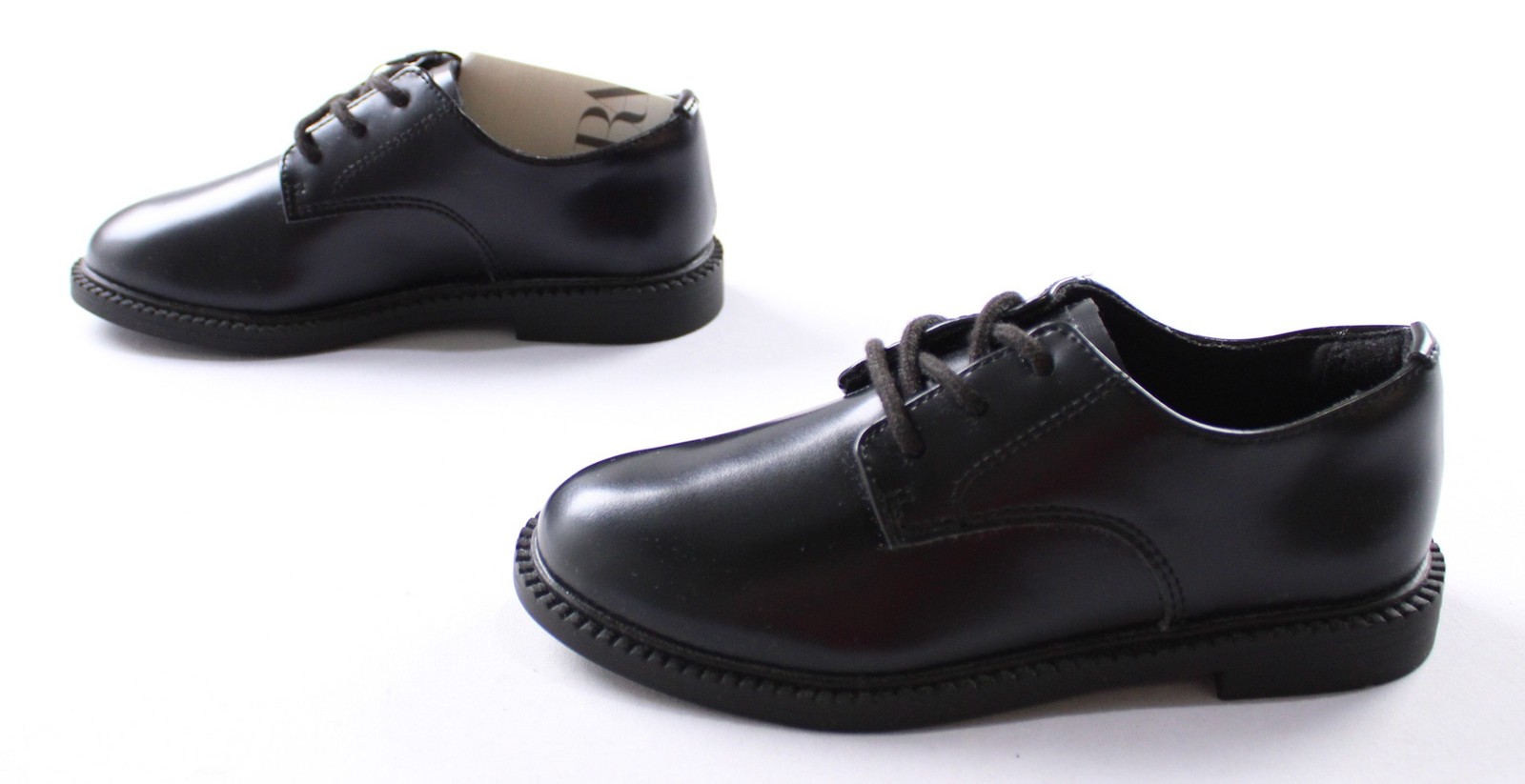 SAOLA Scarpe eleganti derby classiche Zara ragazzo ecopelle LB3 nere US UK:12 5 EU:30