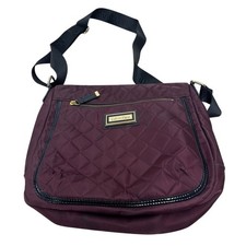 Borsa a tracolla Calvin Klein trapuntata bordeaux
