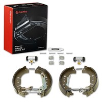 Brembo Bremsbacken Satz KIT Vormontiert Passend FüR Fiat 500L 351 + Tipo 356