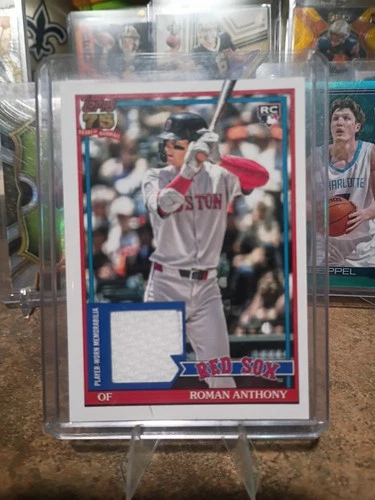 2026 Topps Series 1 Roman Anthony 1991 Jersey Relic RC #91R-RA Red Sox Rookie