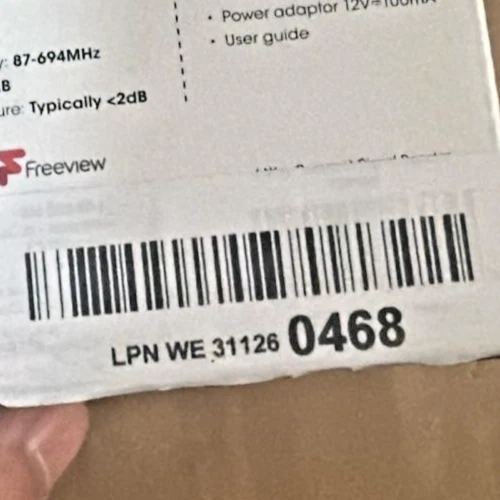 SLx TV Signal Booster Aerial Amplifier Integrated 4G & 5G Filter 4 Output New - Image 4 of 4