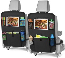 Back Seat Cover For Kids  6 Pocket Storage Organizer, 2 P... Fast Ship