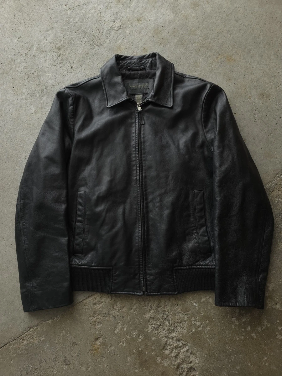 Banana Republic Leather Coats & Jackets for Men for sale | eBay