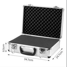 Storage Box Aluminum Alloy Toolbox Briefcase Portable Suitcase Camera Equipment