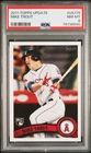 2011 Topps Update Series Mike Trout US175 PSA 8 NM-MT Near Mint Rookie RC Angels