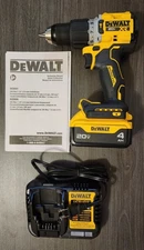 DEWALT 1/2" Drill/Driver Kit DCD806 with 4.0 Battery and Charger XR