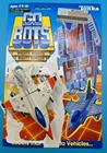 Vintage Bandai Tonka Gobots MR-49 Heat Seeker F-16 Full Cardback High grade