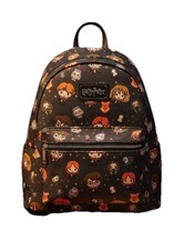 Mini Mochila Mundo Mágico Niños Harry Potter Personajes Chibi Estampado por Todas Partes