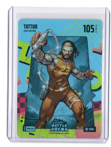 2026 Bo Jackson Battle Arena Tattoo 80’s Rad Battlefoil BRAWL #RAD-626 Tatis Jr.