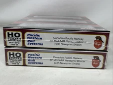 6x Intermountain / Pacific Western Special Run HO - CP 40' Boxcars NEW