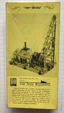 FSM Fine Scale Miniatures #105 Pile Driver Craftsman Kit HO 1/87 LOOK