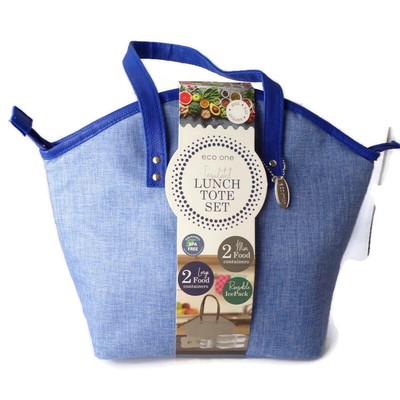 eco one insulated lunch tote set