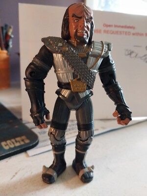 STAR TREK スタートレック　KLINGON WARRIOR クリンゴン Star Trek The Next Generation Klingon Warrior Worf 4 inch