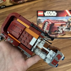 Lego Star Wars Rey's Speeder 75099 W/Box Retired.