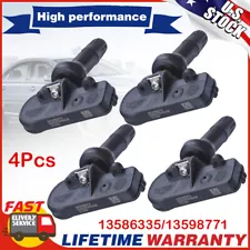 4x 315 Mhz TPMS Tire Pressure Monitoring Sensors For Chevy GMC 13586335/13598771