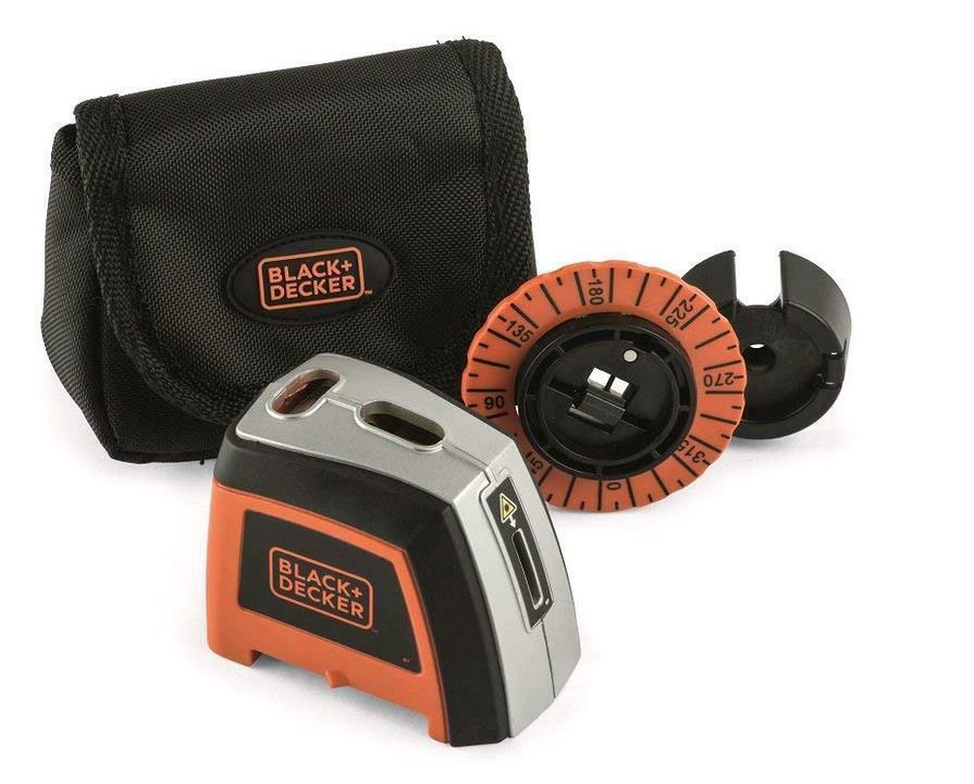 Niveau laser d'alignement Black+Decker BDL120 idéal pour fixer vos cadres et étagères droites