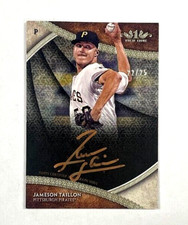 Jameson Taillon 2017 Topps Tier One Break Out On Card Auto 22/25 Chicago Cubs
