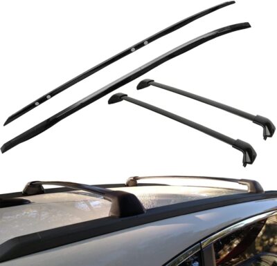4Pcs Roof Rack Cross Bar Side Rail for 2012-2016 Honda CRV CR-V