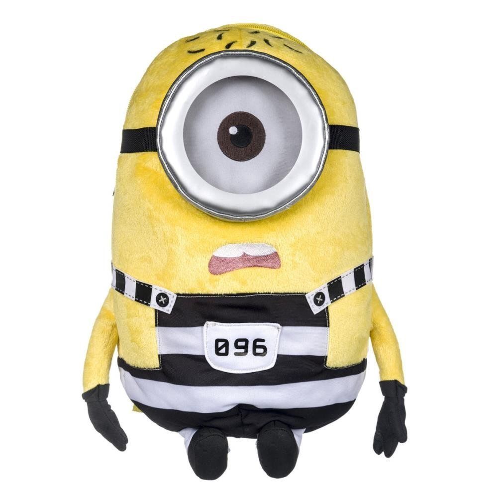 Backpack Minions Stuart Plush Jail Prison Break Soft Bag Nursery Travel school