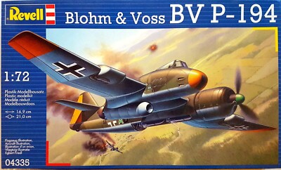 Revell 04335 Blohm & Voss BV P-194 1:72 Neu und versiegelt in Original Box