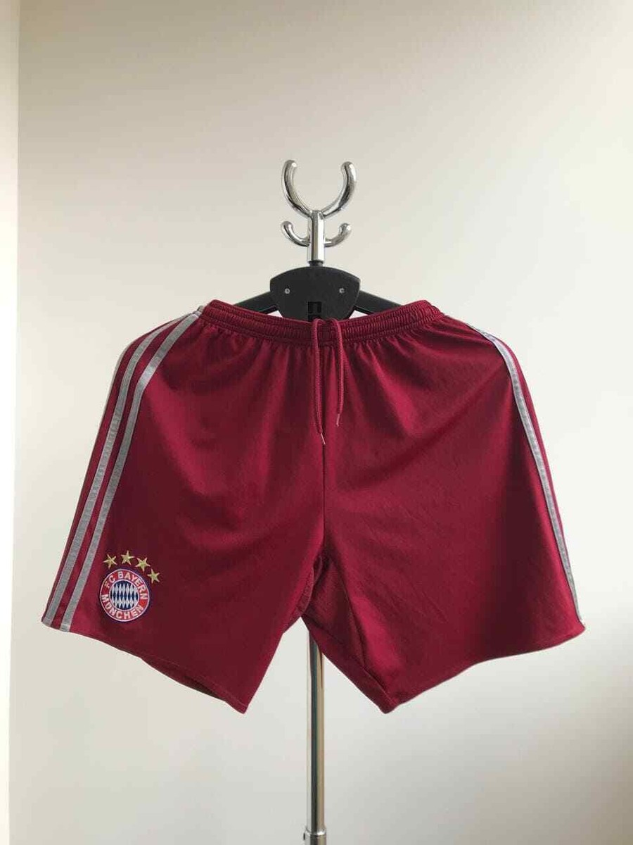 BAYERN MUNICH MUNCHEN 2016 2017 FOOTBALL SOCCER SHORTS ADIDAS MENS ADULT SZ  S-M