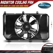 Radiator and Condenser Fan Assembly w/ Brushless Motor for Honda CR-V 2020-2022