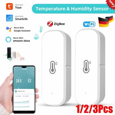 WLAN Thermometer Hygrometer Heimsicherheit Mini WIFI Smart Hygrometer mit APP
