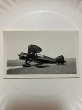 Antique Aviation War Plane Old NC14048 B&W Photograph Photo Aircraft Airplane