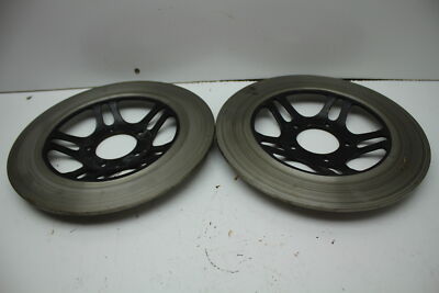 81 Honda Cb650 CB 650 C Custom OEM Front Brake Rotors Discs for 