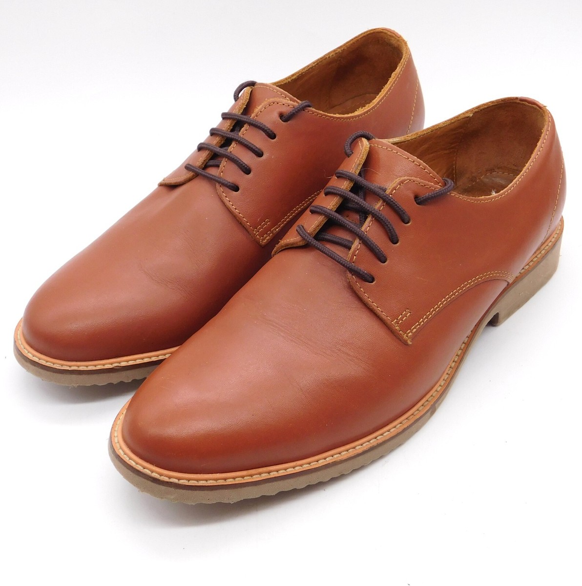 Samuel Windsor Brown Oxford Shoes Size