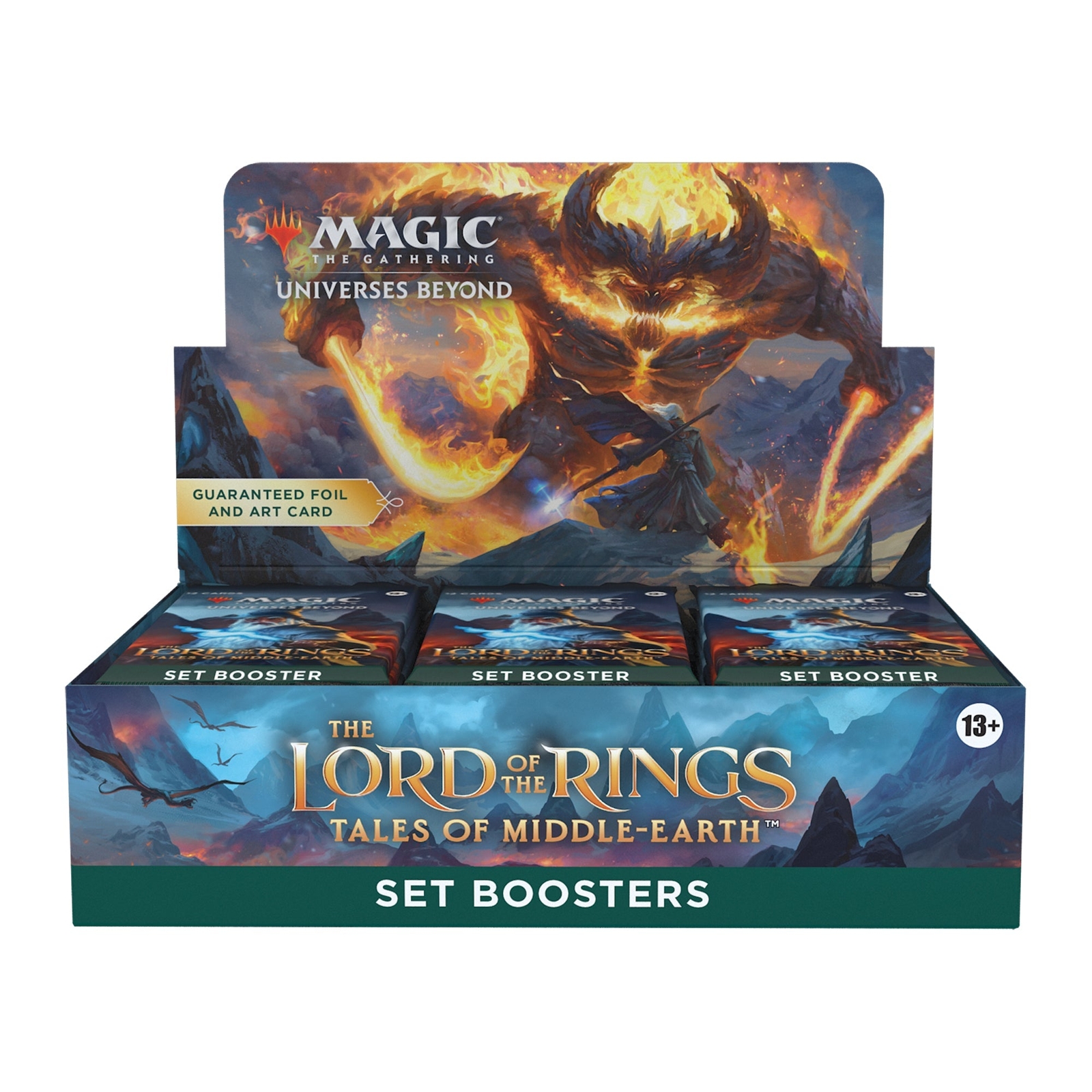 The Lord Of The Rings: Tales Of Middle-earth Set Booster Display (30