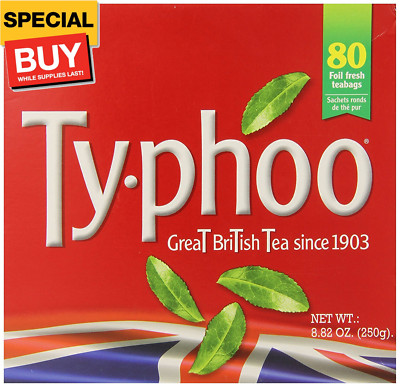 Black Tea, 80ct Bags