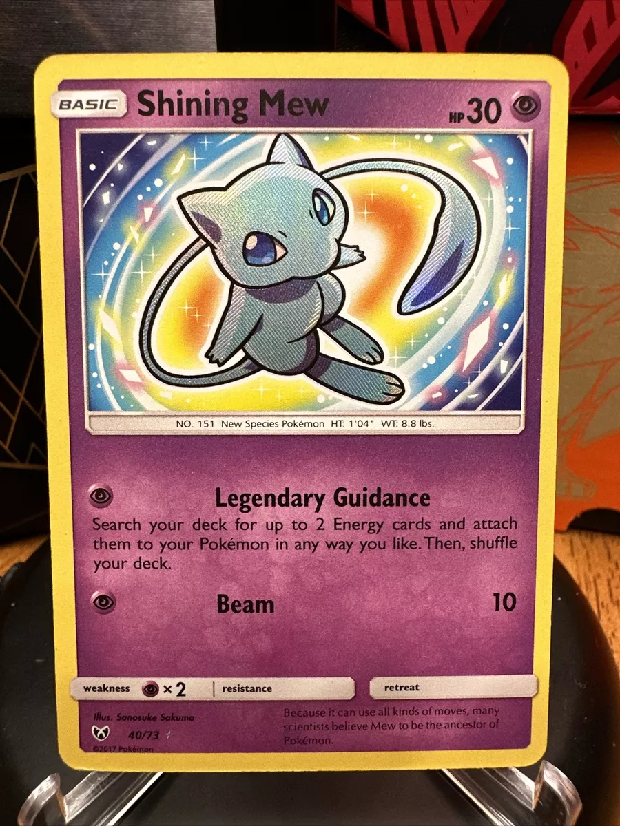 Shining Mew - Shining Legends - Pokemon