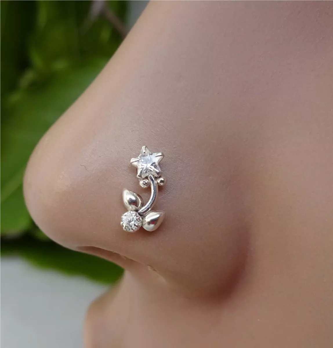 Unique clearance nose studs