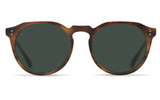 NEW Raen Remmy 52 Sunglasses-Split Finish Rootbeer-Green Lens
