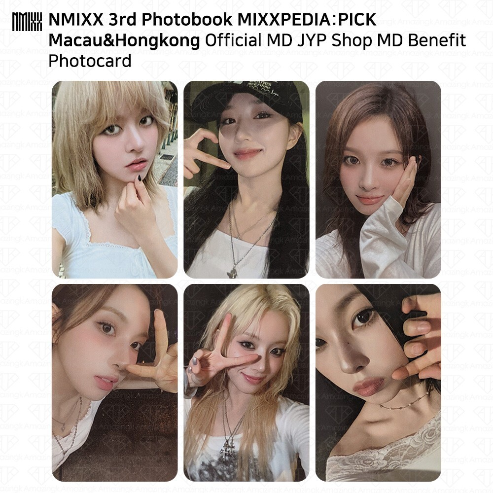 NMIXX Photobook MIXXPEDIA:PICK Macau & Hongkong JYP Shop MD NMIXX Photobook MIXXPEDIA:PICK Macau & Hongkong JYP Shop MD