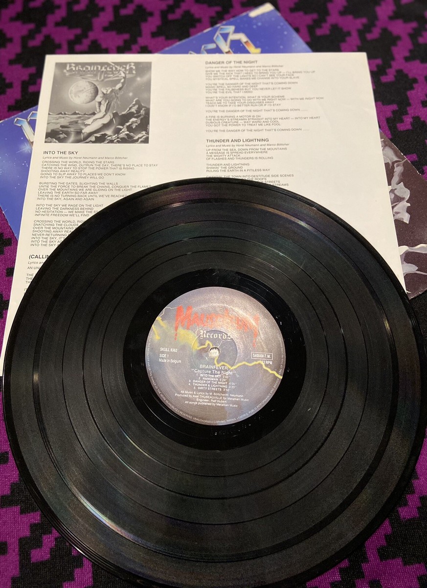 BRAINFEVER ブレイン・フィーバー Brainfever-Capture the night lp | eBay