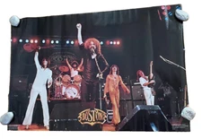 Rare Boston Live Stage 1977 Vintage Original Music Poster 35"X 23" #12