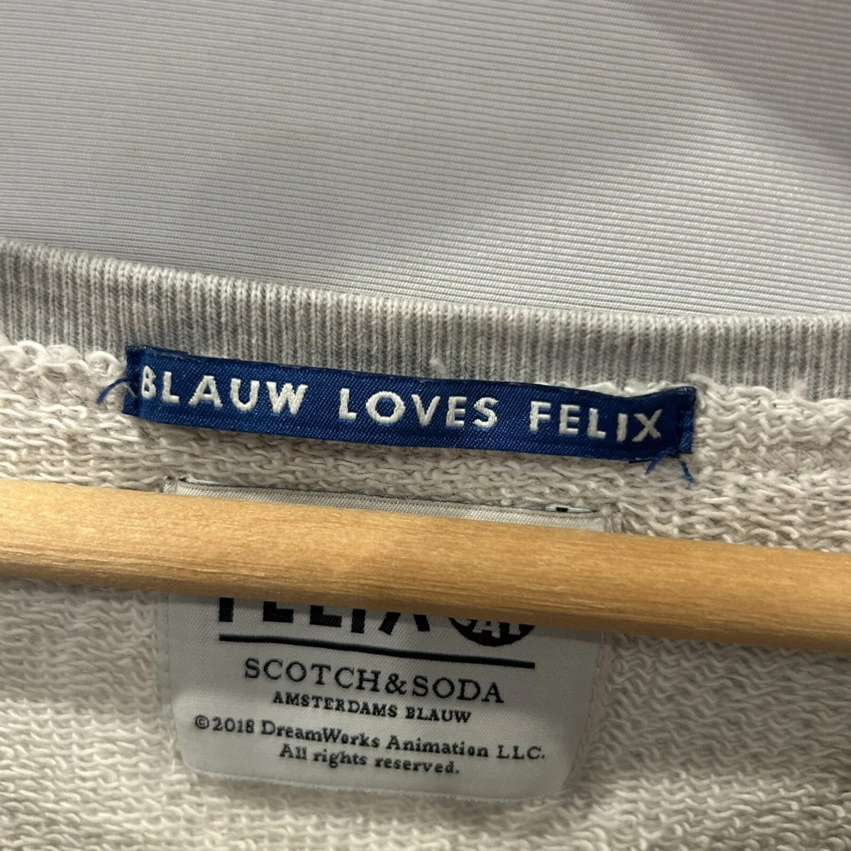 Scotch and soda felix the sales cat sweatshirt