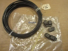 Vintage Delco Air Shock Tubing 16 Feet with Attaching Clips