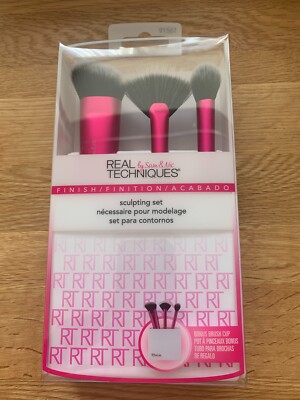 Brandneu & Original REAL TECHNOLOGIES SCULPTING Pinsel Set - 3 Stück Set 