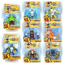 Figura Invizimals Precursor Slammer Icelion Vortex Ocelotl Uberjackal Tigershark