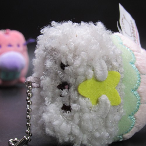 Gund Pusheen Key Chains, Pair (2), 2015 Cupcake & 2017 Mermaid, Clip Ons - Picture 4 of 13