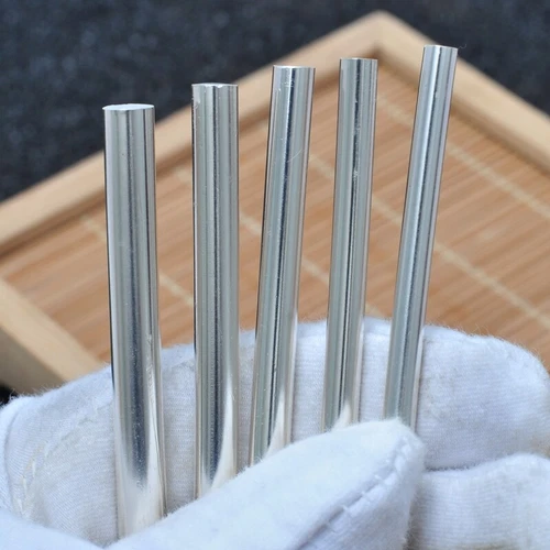 10 CM 99,99 % Echt Reines Feinsilber Stab Stab Zum Selbermachen Handwerk Schmuck Herstellung Draht - Bild 2 von 3