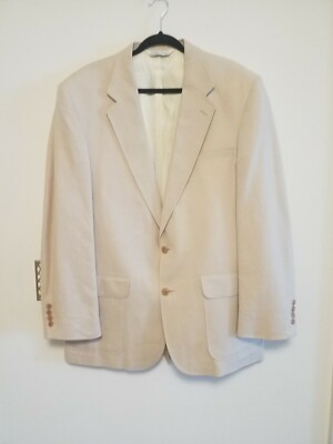 ジャケット・アウター 80s 90s EURO linen tailored jacket beige ジャケット・アウター 80s 90s EURO linen tailored jacket