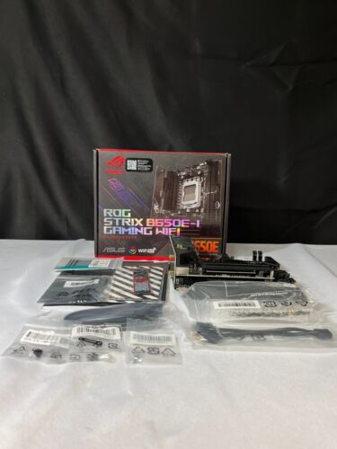 ASUS ROG Strix B650E-I Gaming WIFI Socket AM5 AMD DDR5 Mini ITX Motherboard