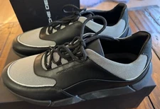 Porsche Design Metro Racer Calf Black and Mesh Mens Shoe Size 9.5  4046901295356