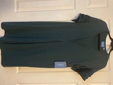 Vera Wang mid length lovely green woman’s dress. Large/ new/tags 