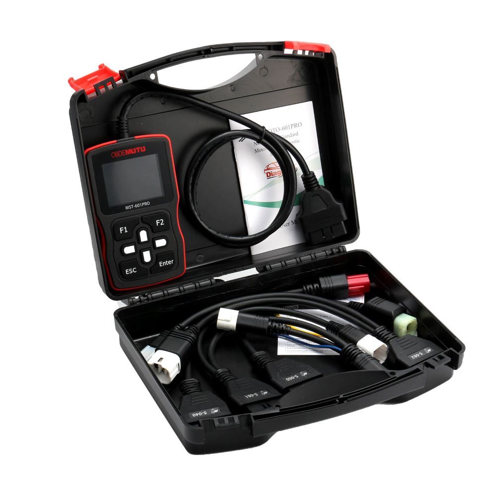 OBDMOTO MST 601PRO バイク用診断機 スキャナー OBDEMOTO 601Pro Motorcycle Diagnostic Scanner Engine Fault OBD2