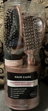 NEW SEALED Hair Care Professional quality hair brushes 12pcs PINK set